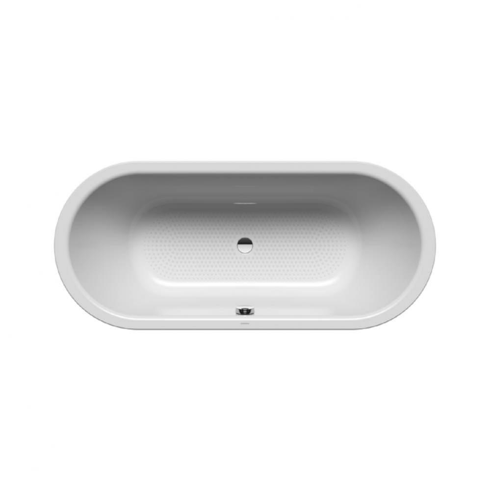 Heavy Gauge Titanium Steel Enamel Klassikduo Oval Bathtub - Model 113