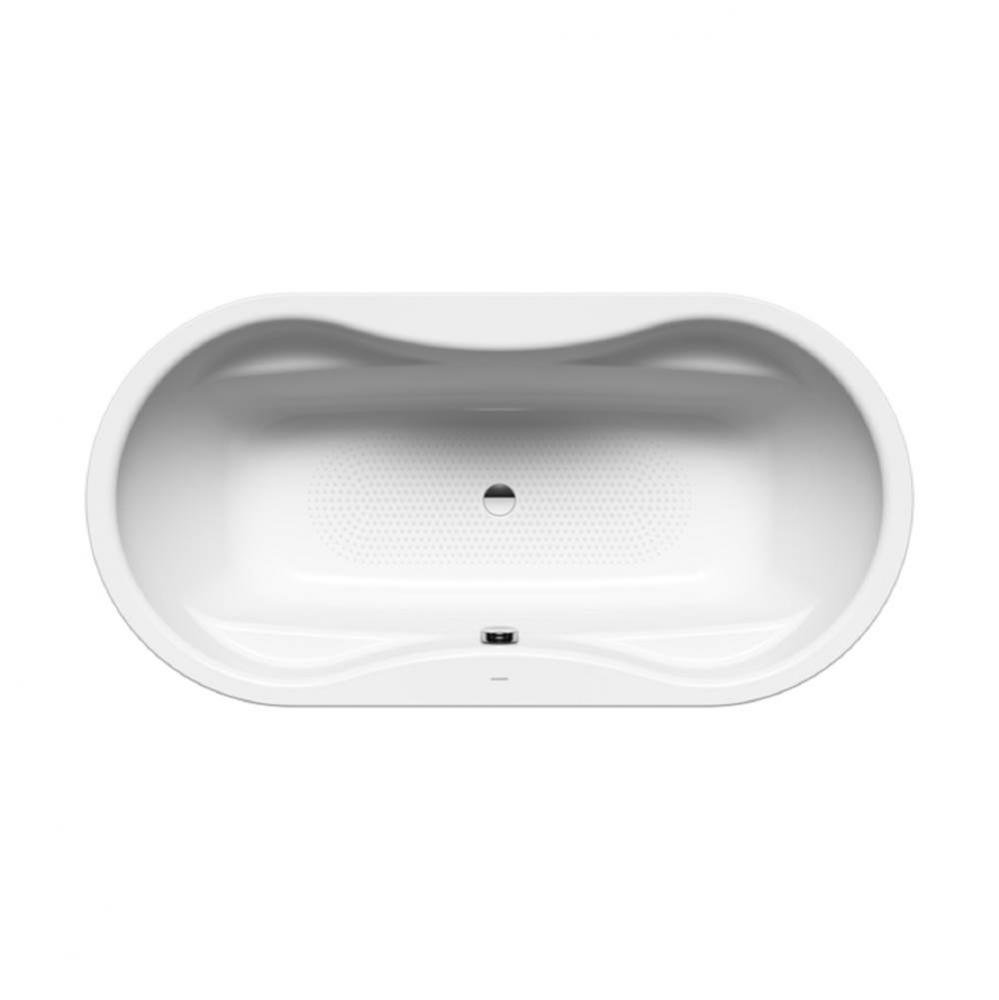 Kaldewei Heavy Guage Titanium Steel Enamel Mega Duo Oval Bathtub