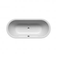 Kaldewei 291314000001 - Heavy Gauge Titanium Steel Enamel Klassikduo Oval Bathtub - Model 112