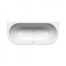 Kaldewei 283514000001 - Heavy Gauge Titanium Steel Enamel Centro Duo 2 Bathtub - Model 135