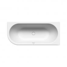 Kaldewei 283614000001 - Heavy Gauge Titanium Steel Enamel Centro Duo 1 Left Bathtub - Model 136