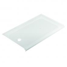 Kaldewei 371514300001 - Heavy Gauge Titanium Steel Enamel Cayonoplan Shower Tray with Integrated Tile Flange Shower Pan -