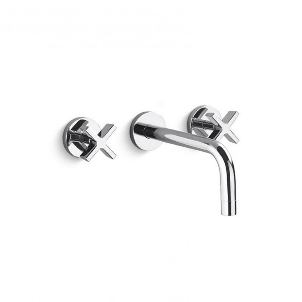 One™ Wall-Mount Sink Faucet, Cross Handles