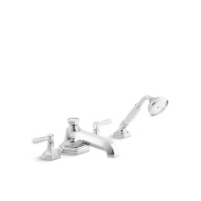 Kallista P22711-LV-CP - For Town Dkmnt Bath Fct, W/Div & Hdshwr