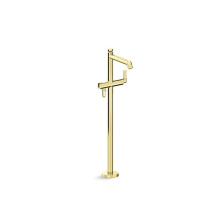 Kallista P24977-ULB-ULB - Pinna Paletta™ Floor-Mount Bath Filler