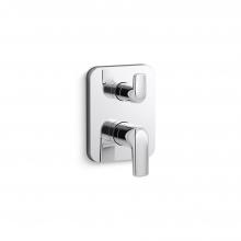 Kallista P24732T-LV-CP - Per Se 2-Way Thermo Trim, Lever
