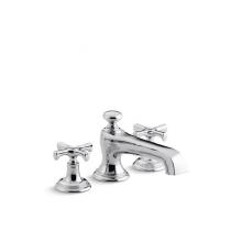 Kallista P24603-CR-AG - Bellis® Deck-Mount Bath Faucet, Cross Handles