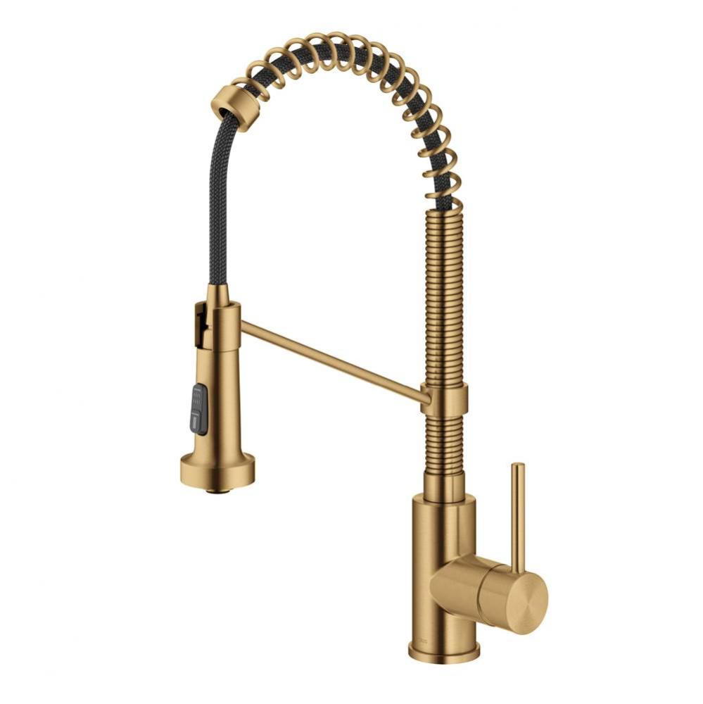 Bolden™ Commercial Style 2-Function Single Handle Pull Down Kitchen Faucet in Spot-Free Brushed