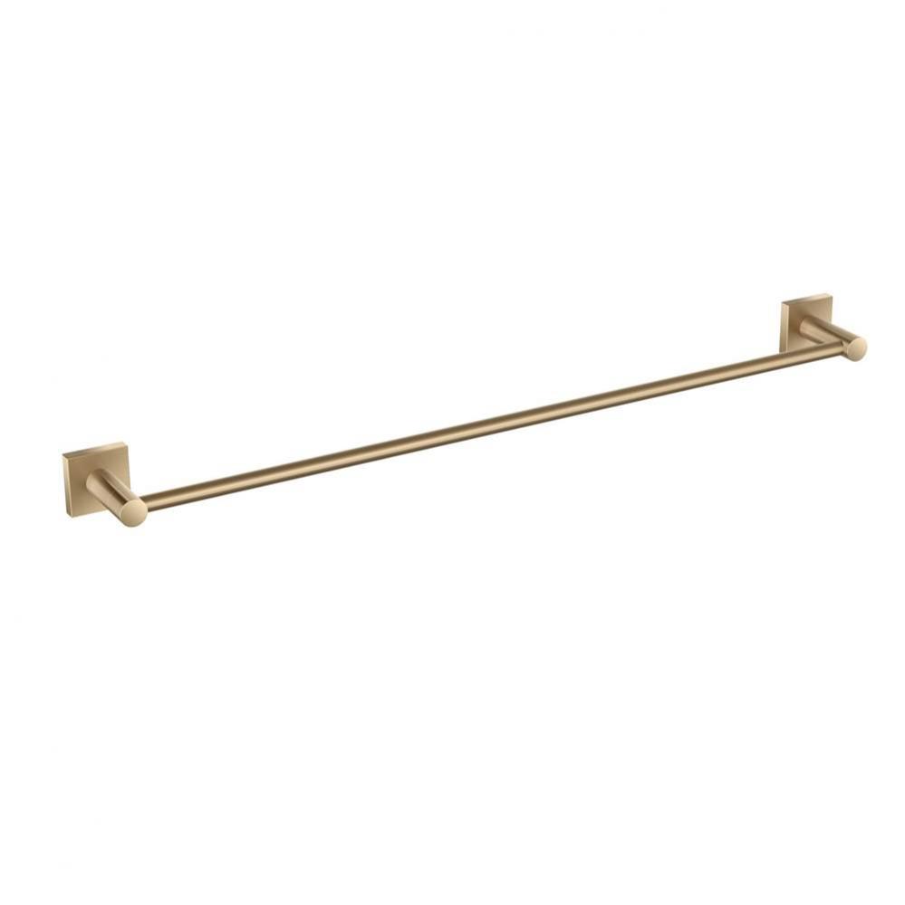 Ventus™ 24-inch Bathroom Towel Bar in Brushed Gold