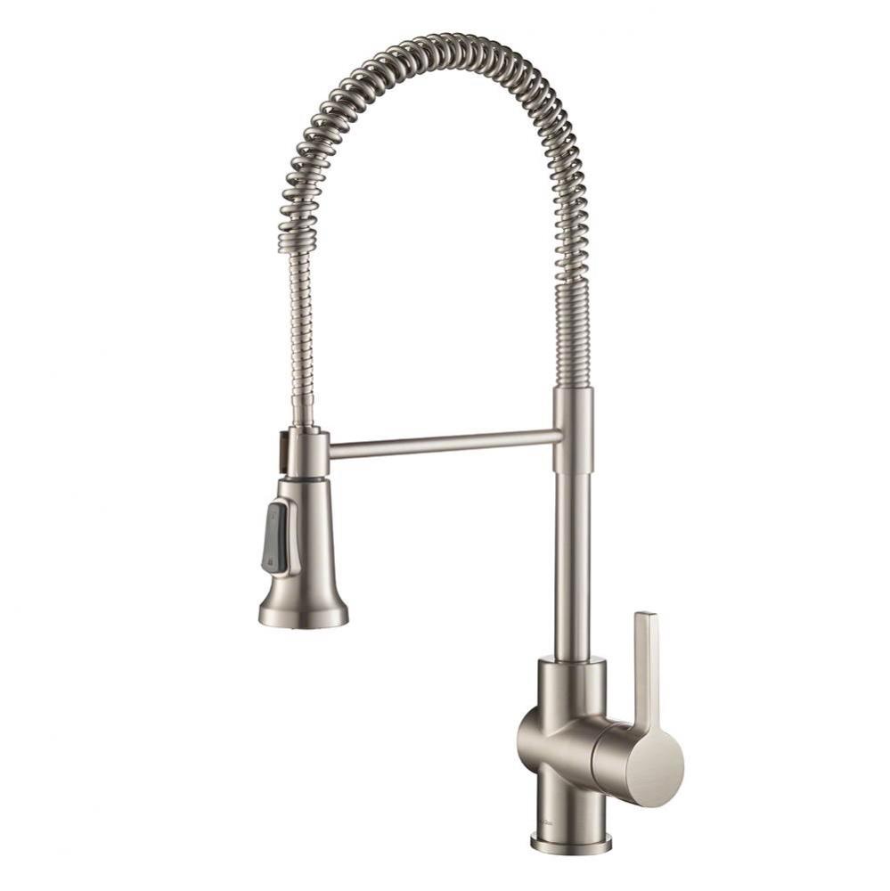 Britt™ Single Handle Commercial Kitchen Faucet with Dual Function Sprayhead in all-Brite™ Spot