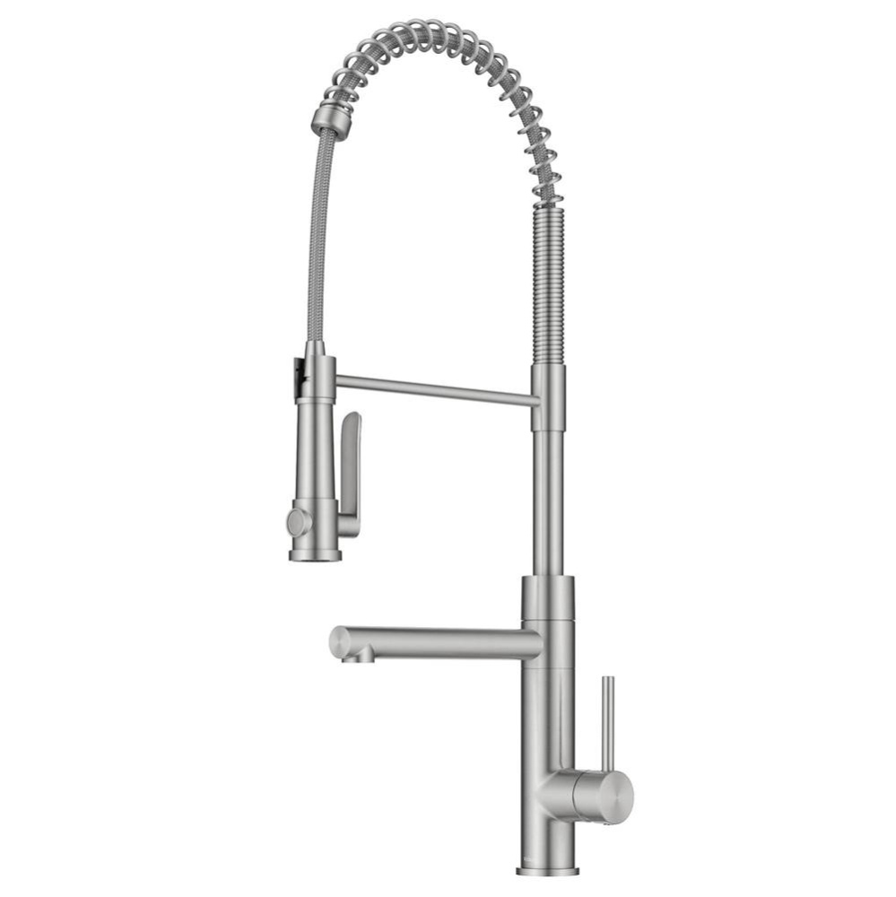 Artec Pro Commercial Style 2-Function Single Handle Pull Down Kitchen Faucet with Pot Filler in Sp