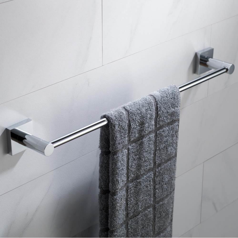 Ventus™ 18-inch Bathroom Towel Bar, Chrome Finish