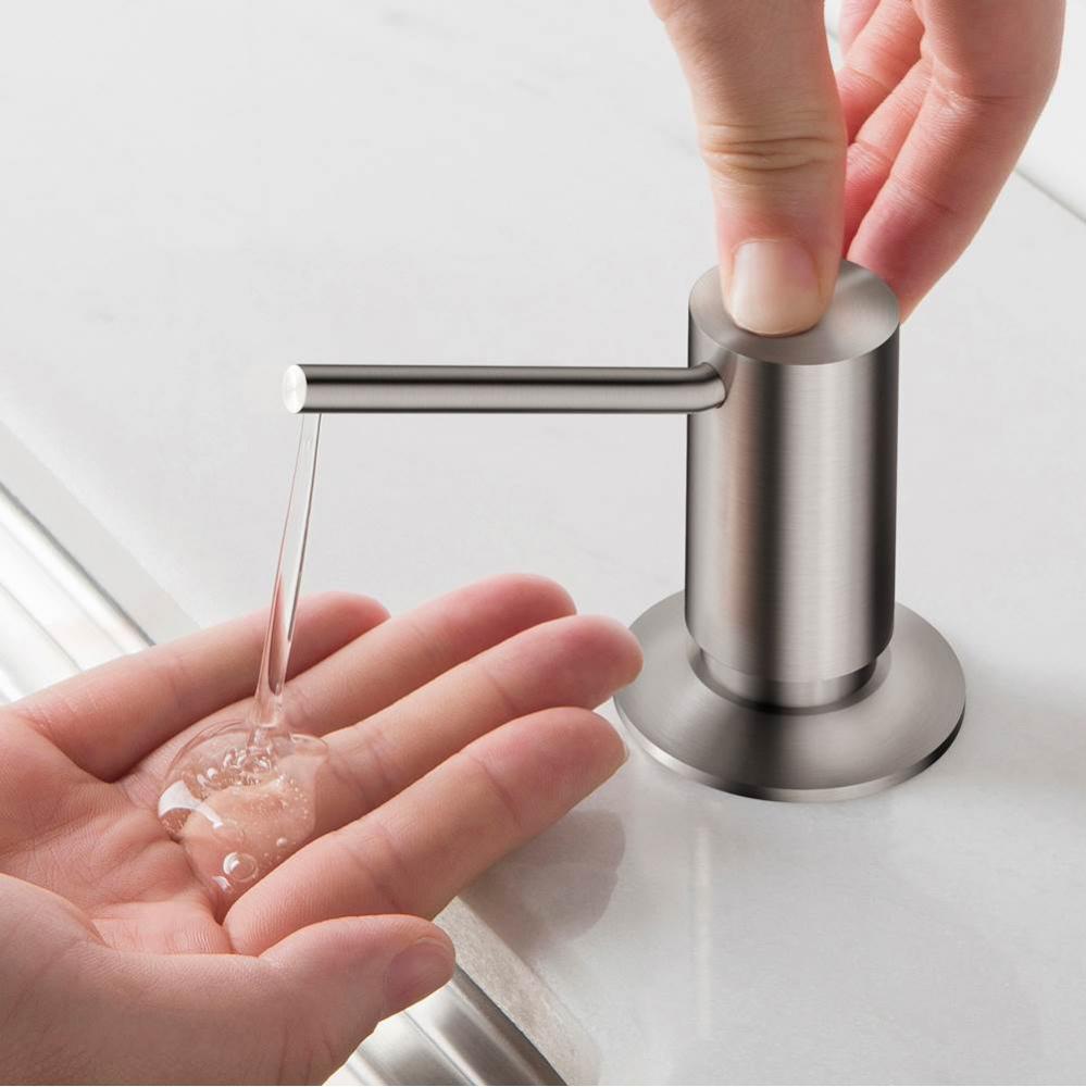 KRAUS® Kitchen Soap and Lotion Dispenser in Spot Free Stainless Steel