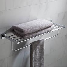 Kraus KEA-17742CH - Ventus™ Bathroom Shelf with Towel Bar, Chrome Finish