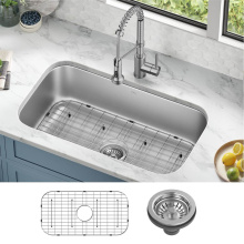 Kraus KBU44 - Premier™ 32” Undermount 18-Gauge Stainless Steel Single Bowl Kitchen Sink