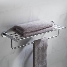 Kraus KEA-18842CH - Elie™ Bathroom Shelf with Towel Bar, Chrome Finish