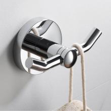 Kraus KEA-18802CH - Elie™ Bathroom Robe and Towel Double Hook, Chrome Finish
