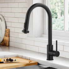Kraus KPF-1616MB - Bolden™ 2-Function Single Handle Pull Down Kitchen Faucet in Matte Black