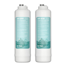 Kraus FC-101 - Replacement Filter Cartridges for Purita™ 2-Stage Under Sink Water Filtration System with Carbon