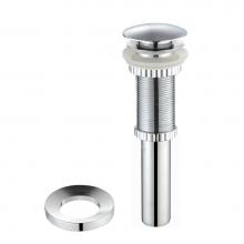 Kraus PU-10-MR-1CH - Pop-Up Drain and Mounting Ring in Chrome