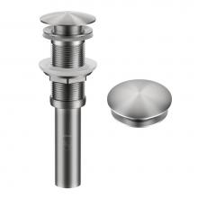 Kraus PU-10SFS - Pop-Up Drain for Bathroom Sink without Overflow in Spot-Free Stainless Steel