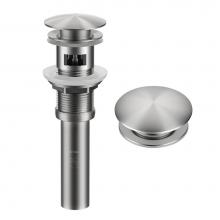 Kraus PU-11SFS - Pop-Up Drain for Bathroom Sink with Overflow in Spot-Free Stainless Steel
