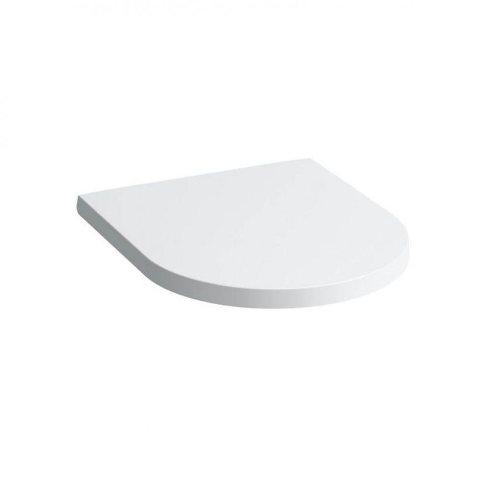Kartell by Laufen Seat and cover, with lowering system, removable inside round