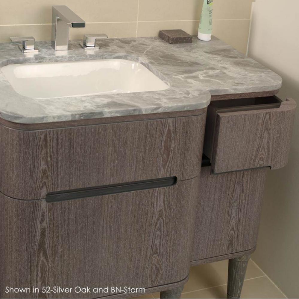 Solid Surface countertop for vanity H273R.