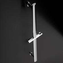 Lacava 0675-CR - Wall-mount oval rail with hook for hand-held shower head.