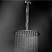 Lacava 1885-21 - Wall mount or ceiling mount tilting round shower head with ultra thin edge and flow regulator 2.