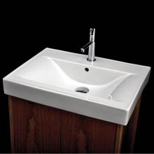 Lacava 5475A-01-001 - Above counter porcelain Bathroom Sink with 00 - no faucet holes