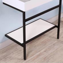 Lacava AQG-FR-24-CSS-MW - Optional solid surface shelf for metal console stand AQG-FR-24
