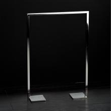 Lacava DE181-21 - Floor-mount towel stand made of stainless steel, fixing floor kit included. 19 3/4''W, 4