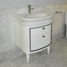 Lacava LIR-W-28-08 - Wall-mount under-counter vanity with two drawers.