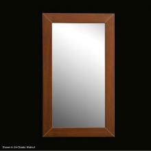 Lacava M05-19-20 - Surface-mount or self-rimming recessed medicine cabinet with mirrored door and 3 adjustable shelve