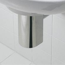 Lacava RA098-MW - Clip-on decorative trap cover made of stainless steel. W: 4 5/8'' D: 4 3/4'' H