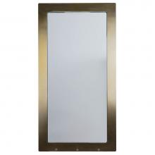 Lacava ZOM-MED-B22L-02 - Wall-mount mirror, available with 7 1/2'' or 10'' in depth. Made to be used wi
