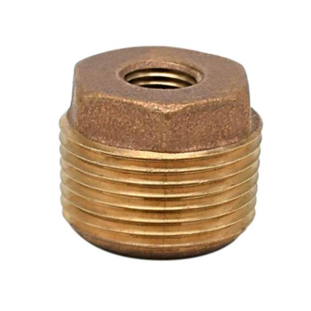 3'' x 2'' No Lead Bronze Hex Bushing