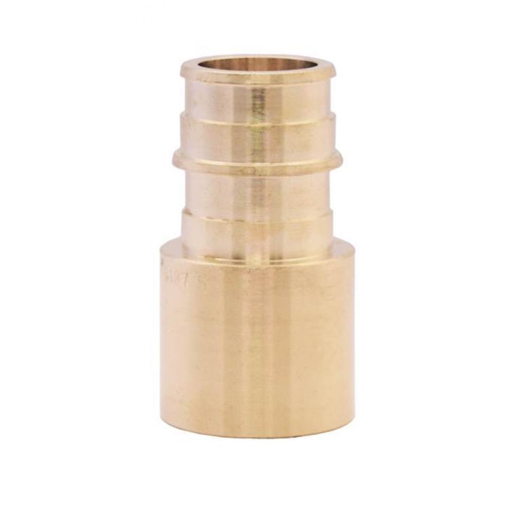 1/2'' No Lead / DZR Brass F 1960 PEX Sweat Adapter