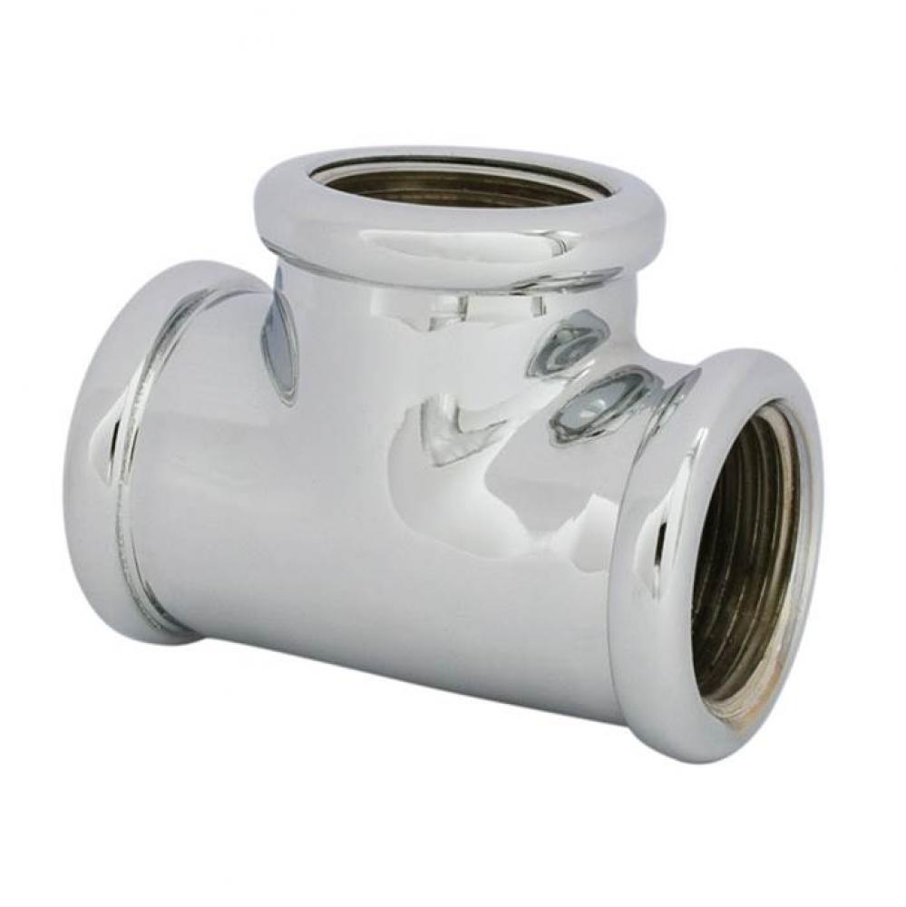 1/4'' CHROME PLATED TEE