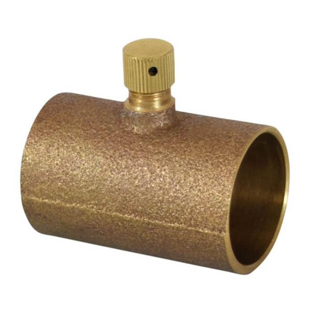 1/2'' COPPER DRAIN COUPLING NL