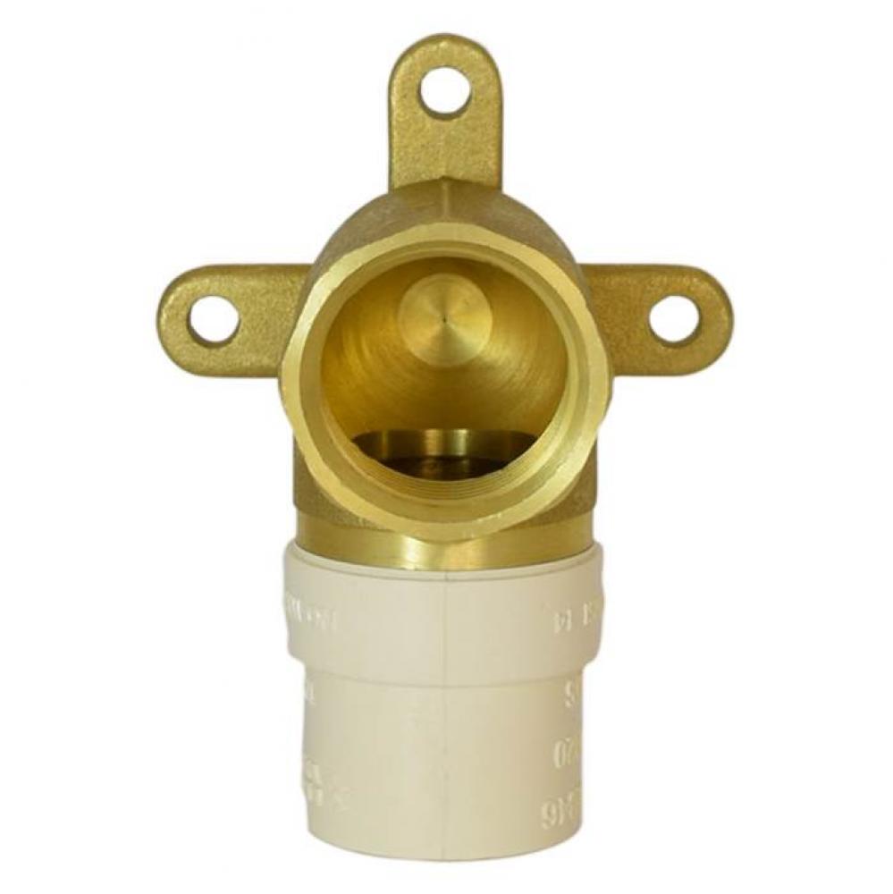 1/2 CPVC X  FIP 3 HOLE DROP EA