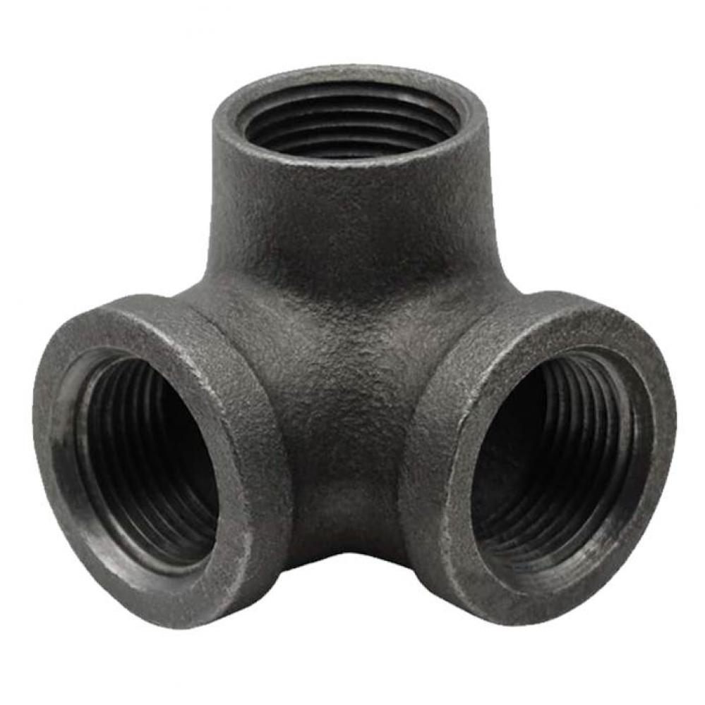1'' BLACK SIDE OUTLET ELBOW