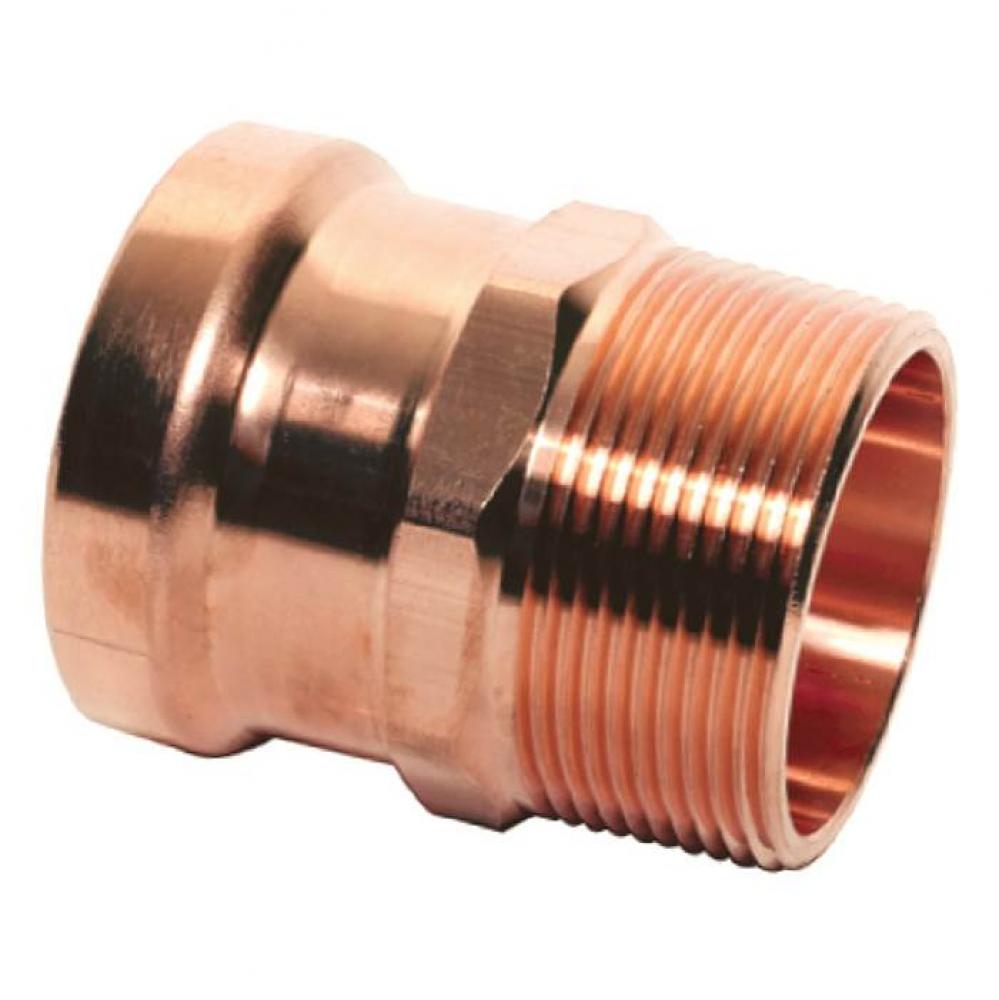 2 1/2'' PRESS MALE ADAPTER