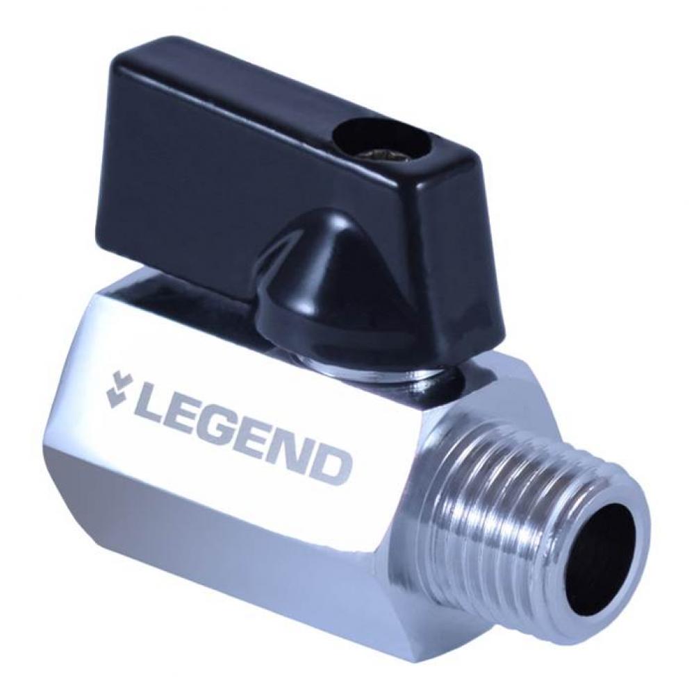 1/4'' MINI BALL VALVE M x F