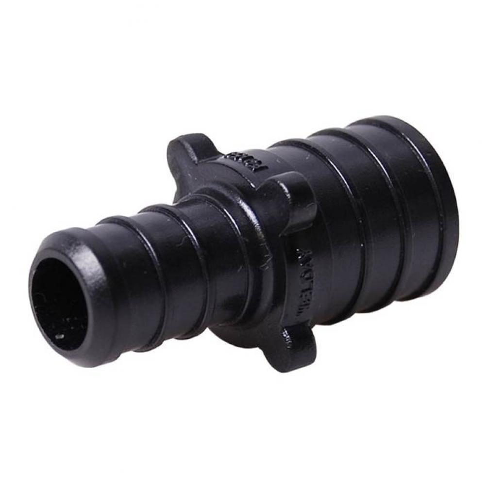 3/4'' x 1/2'' PEX x PEX Reducing Coupling Plastic Fitting