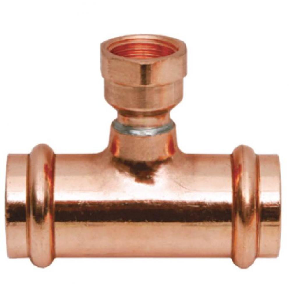 3/4''x1/2'' PRESS RED TEE PxPxF