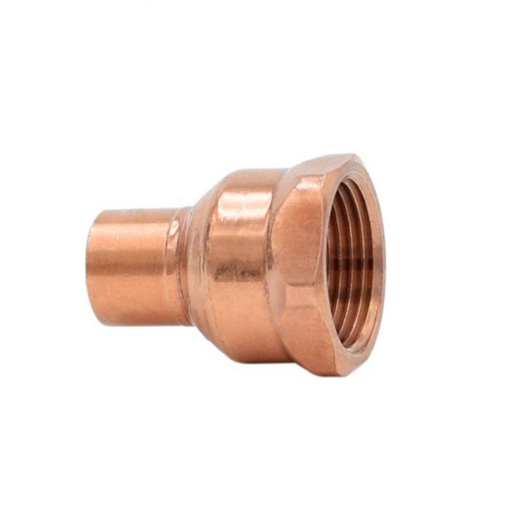 2'' x 1-1/2'' Copper x FNPT Adapter