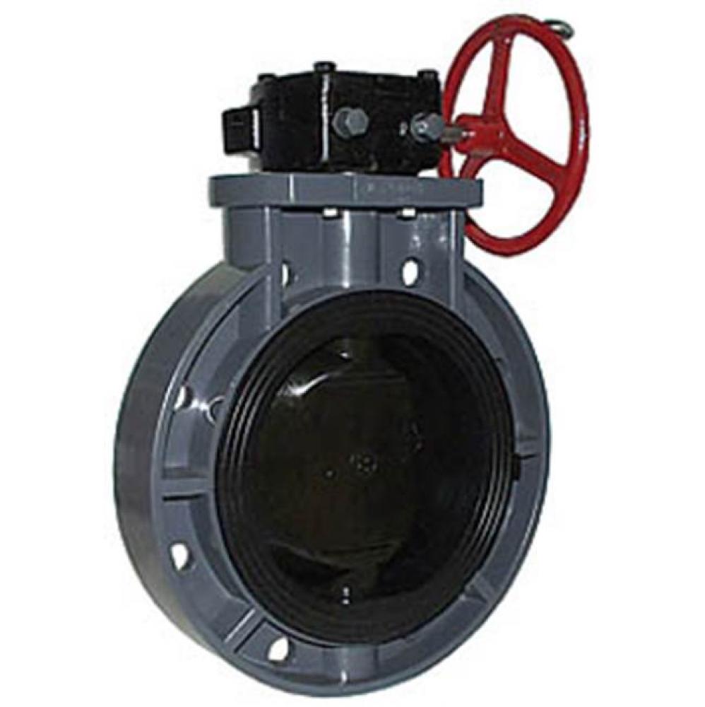 12'' S-651 PVC BUTTERFLY VALVE