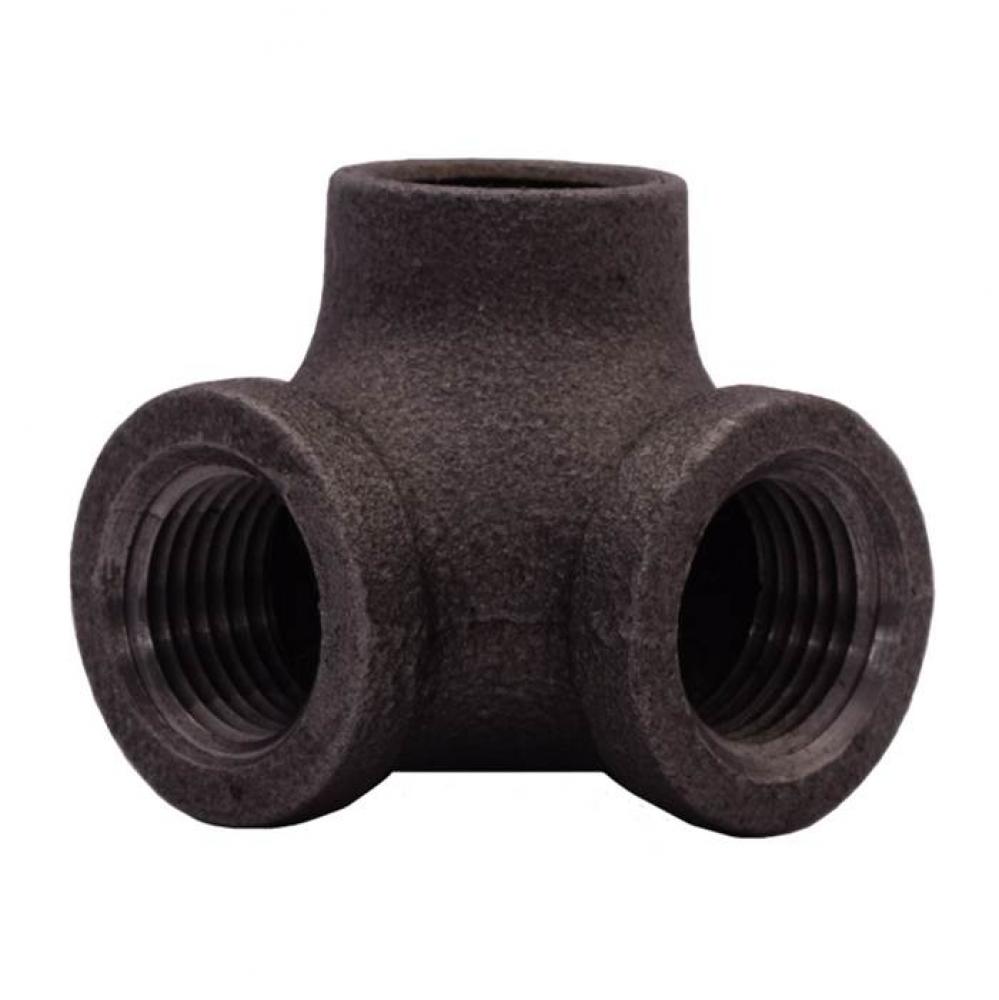 1'' BLACK SIDE OUTLET ELBOW
